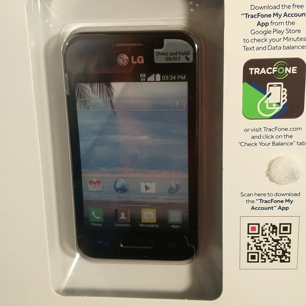 LG TracFone Optimus Fuel Android Smartphone - NIB (2 Units for sale)